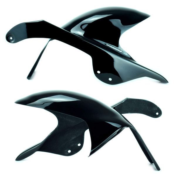 Pyramid Plastics Pyramid hugger | gloss black | triumph tiger 955i 2005>2006